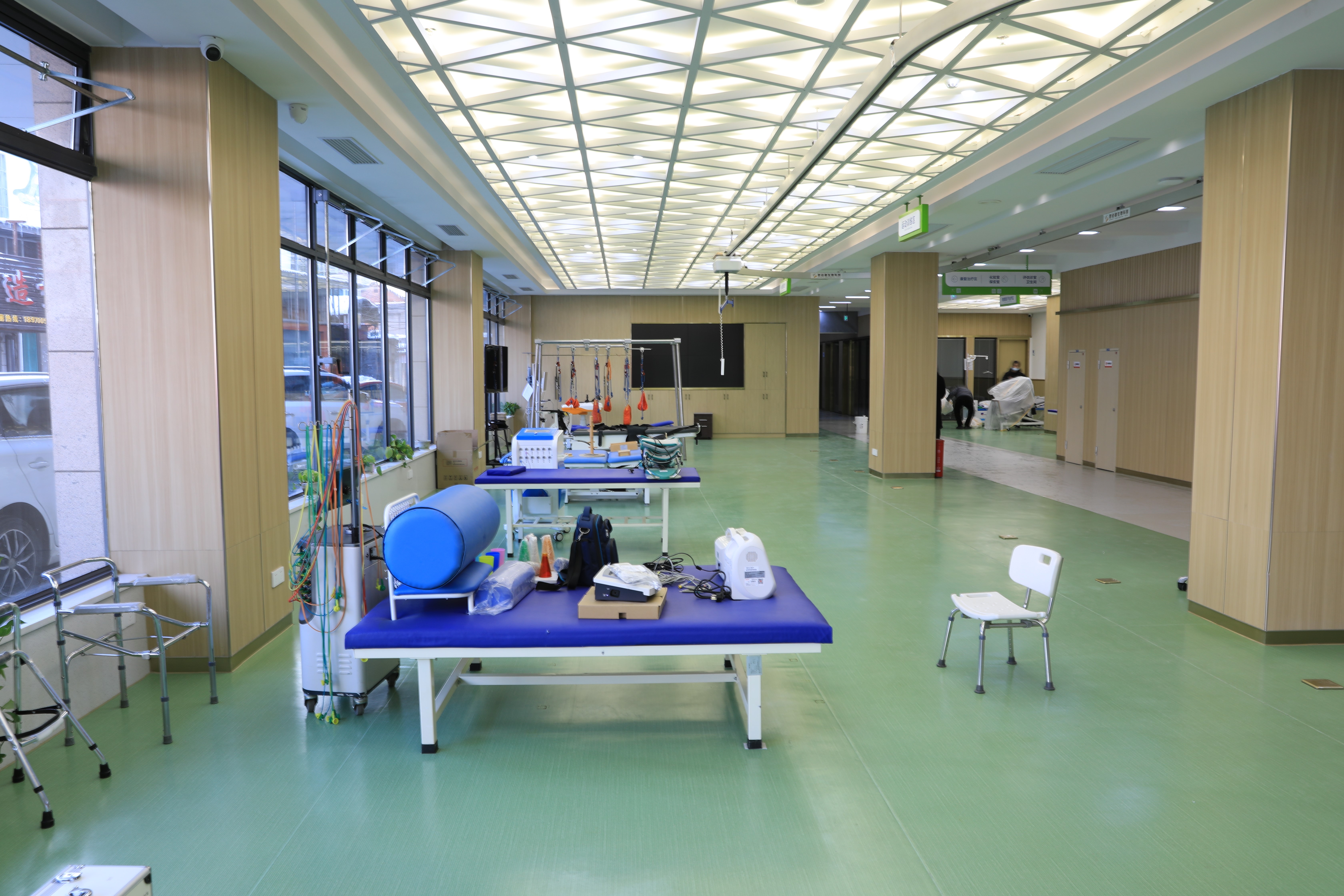 南钢街道智慧医康养中心。（本报全媒体记者 陈璋）.jpg